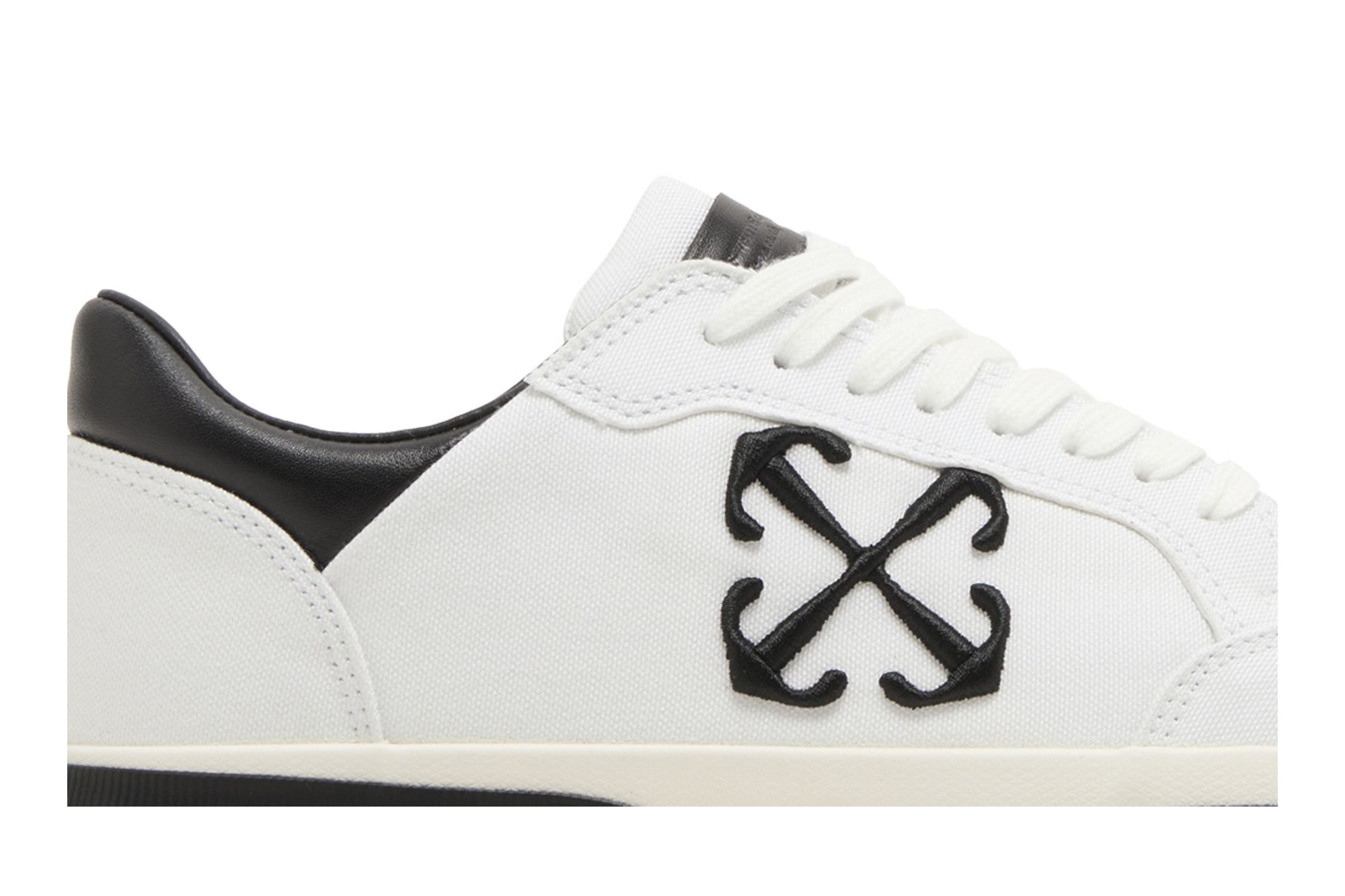 Order Off-White New Low Vulcanized 'White Black' OMIA293S24FAB0010110