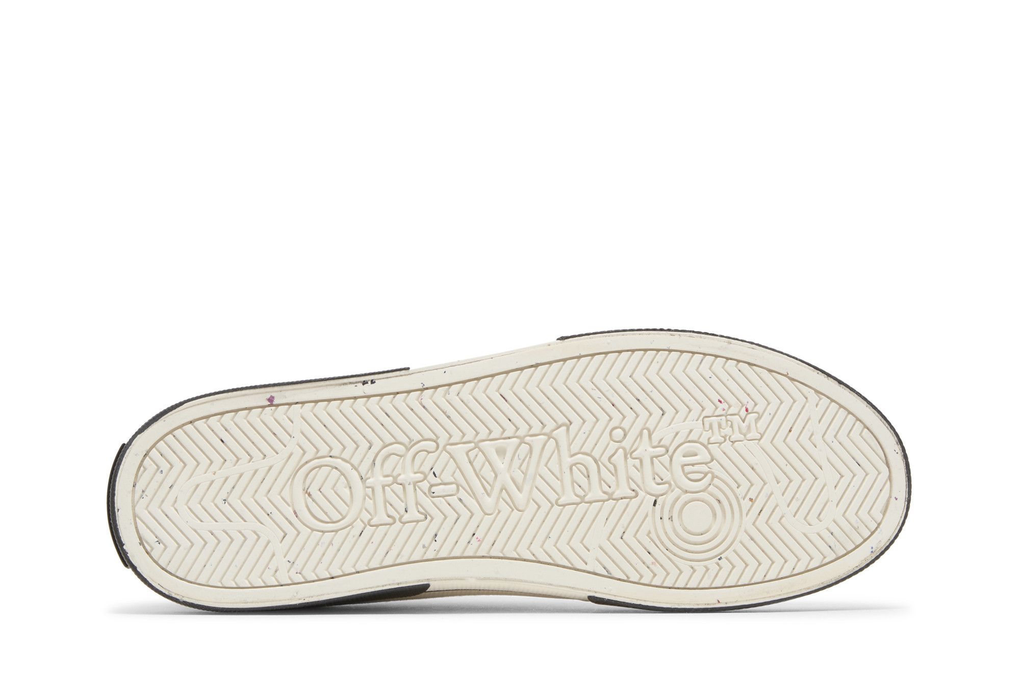 Shop Off-White New Low Vulcanized 'White Black' OMIA293S24FAB0010110