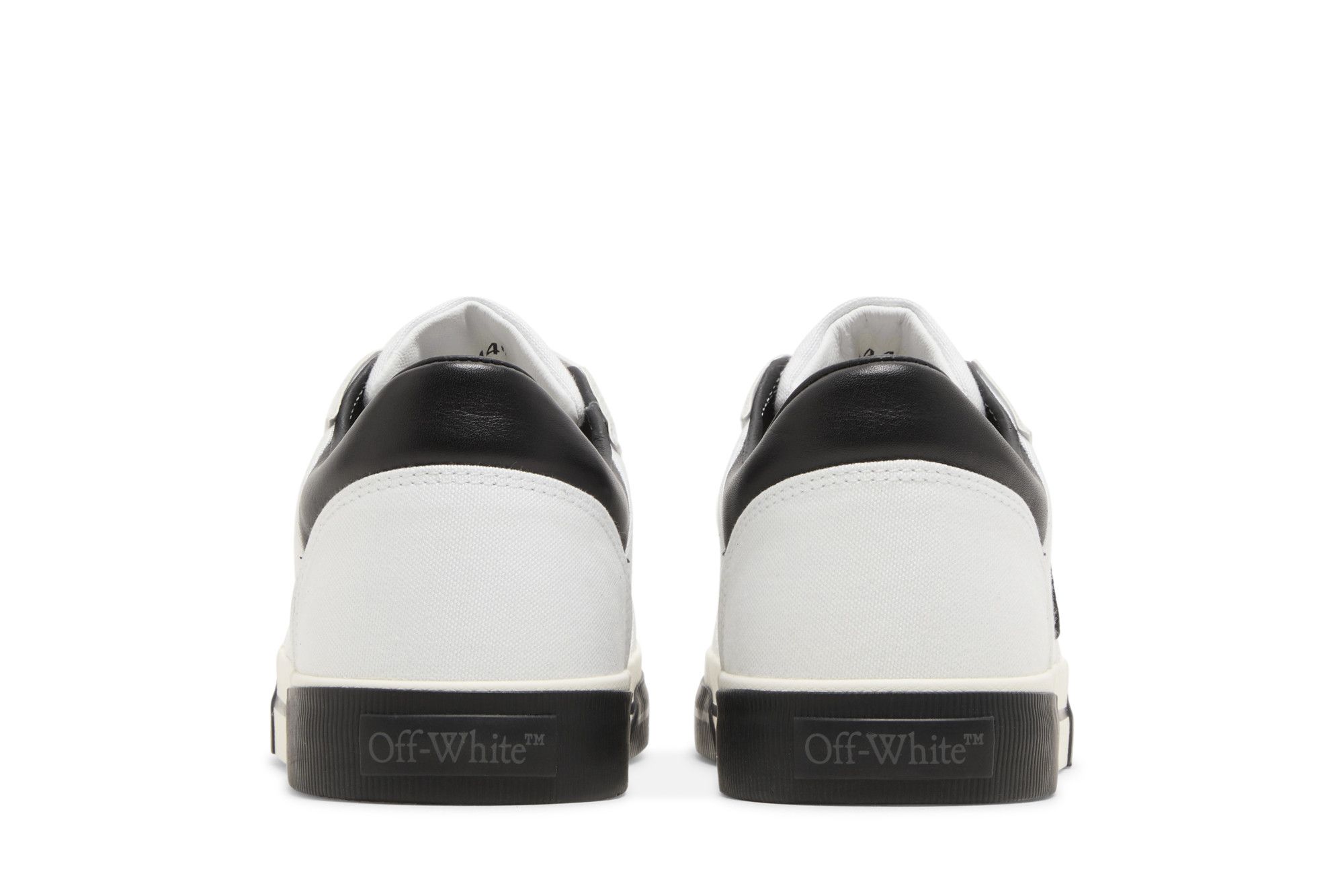 Details for Off-White New Low Vulcanized 'White Black' OMIA293S24FAB0010110