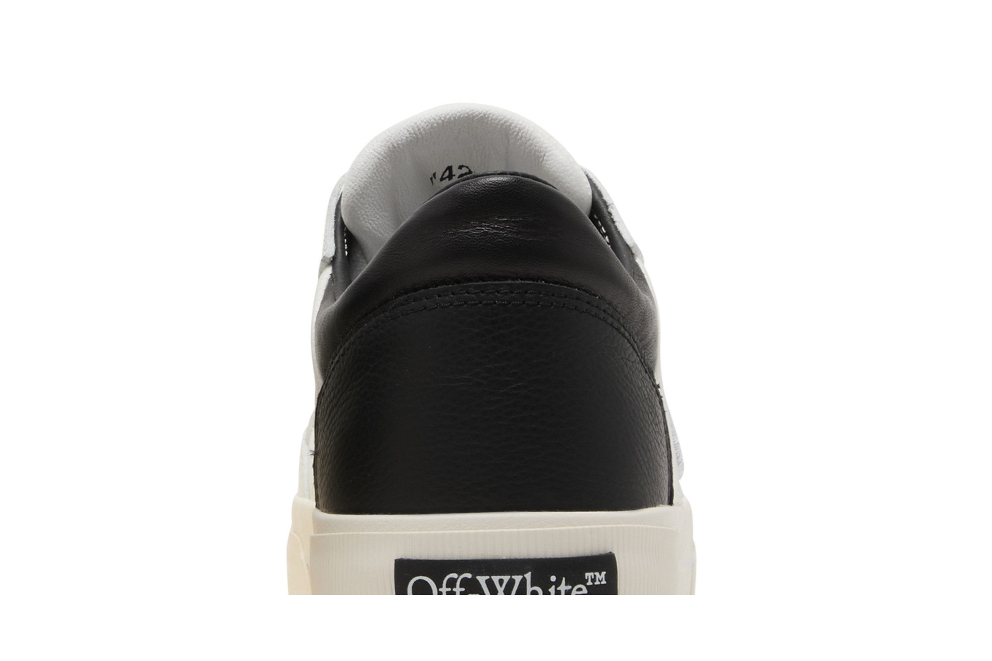 Off-White New Low Vulcanized 'White Black' 圖 7