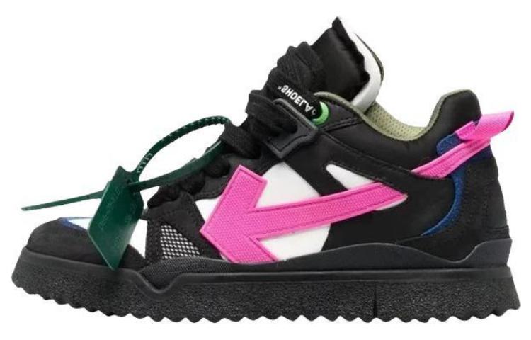 Off-White New Mid Sponge 'Black Fuchsia'