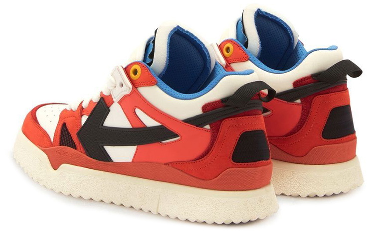 Off-White New Mid Sponge 'Red Black Blue' 圖 4
