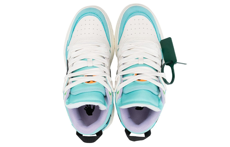 Off-White New Mid Sponge 'Turquoise Blue' 圖 3