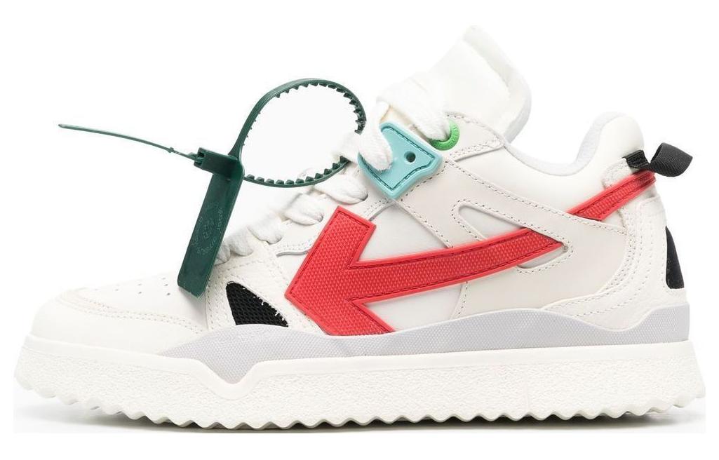 Off-White New Mid Sponge 'White Red'