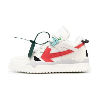 Off-White New Mid Sponge 'White Red'