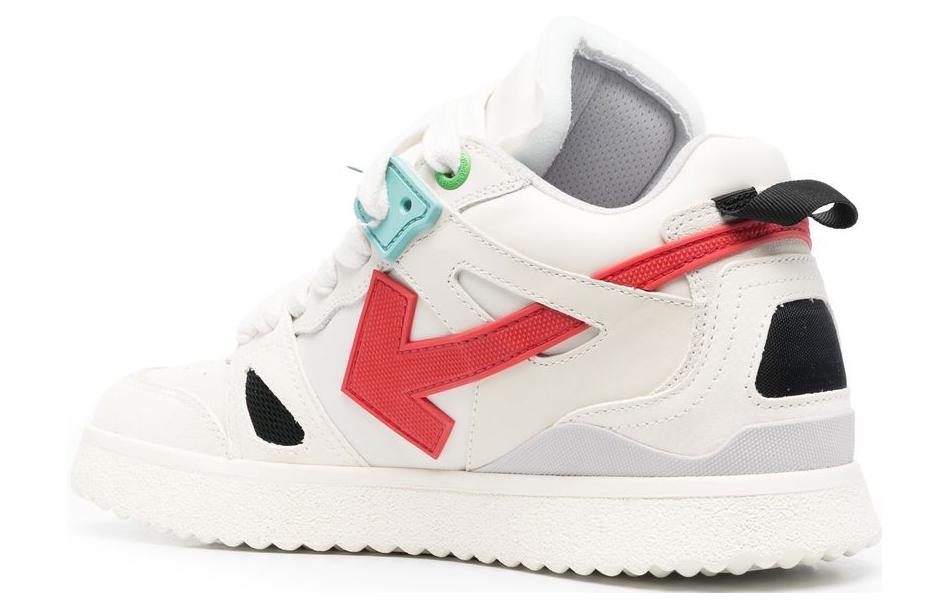 Off-White New Mid Sponge 'White Red' 圖 3