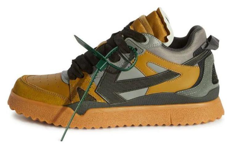 Off-White New Sponge Mid 'Military Black' OMIA234F23LEA0025610