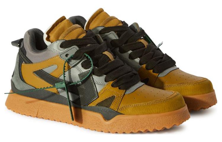 Order Snekers Mid-Top Off-White Sponge 'Kuning Kelabu' OMIA234F23LEA0025610