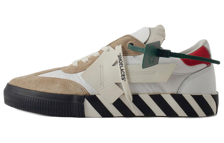 Off-White New Vulcanized Low White Beige