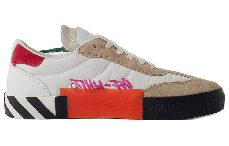 Off-White New Vulcanized Low White Beige 圖 2