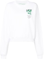 Off-White No Doubt Palm Tree Graphic Sweatshirt White/Multicolor Off-White No Doubt Palm Tree Graphic Sweatshirt White/Multicolor