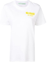 Off-White No Doubt Woman Graphic T-shirt White/Multicolor Off-White No Doubt Woman Graphic T-shirt White/Multicolor