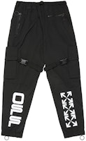 Off-White Nylon Cargo Pants Black/White Off-White Nylon Cargo Pants Black/White