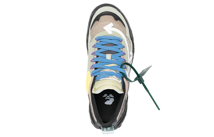 Lookbook Off-White ODSY-1000 '黑色鼠尾草绿'鞋 OMIA139S22FAB0015501