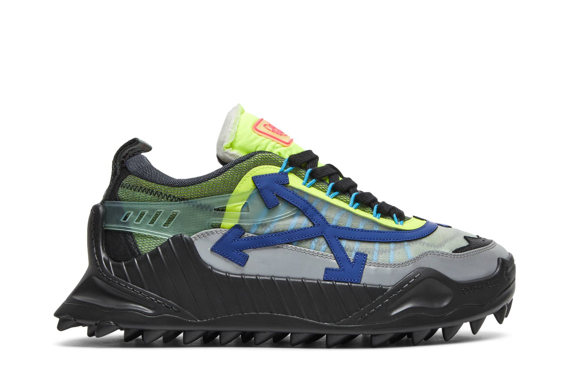 Buy OFF-WHITE 標誌 印花耐磨防滑休閒運動鞋 黑色