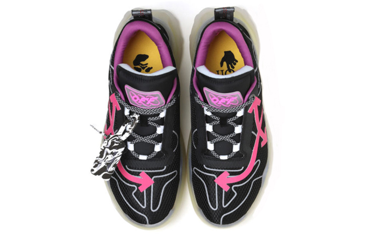 Shop Off-White ODSY-1000 透明ソール･フューシャ OMIA179E20FAB0017932