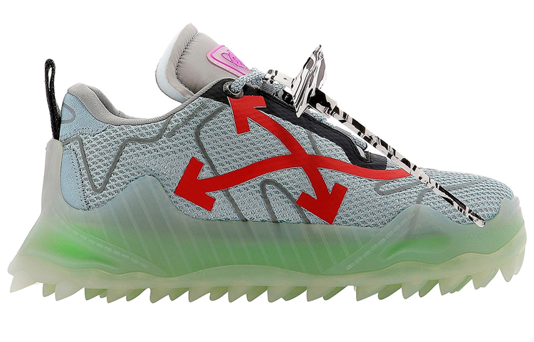Lookbook Off-White ODSY-1000 'Transparent Sole - Green' OMIA179E20FAB0017925