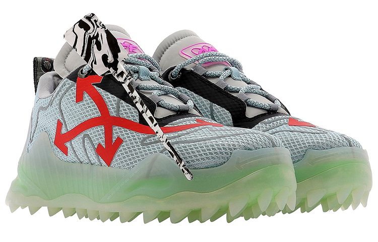 Shop Off-White ODSY-1000 'Transparent Sole - Green' OMIA179E20FAB0017925