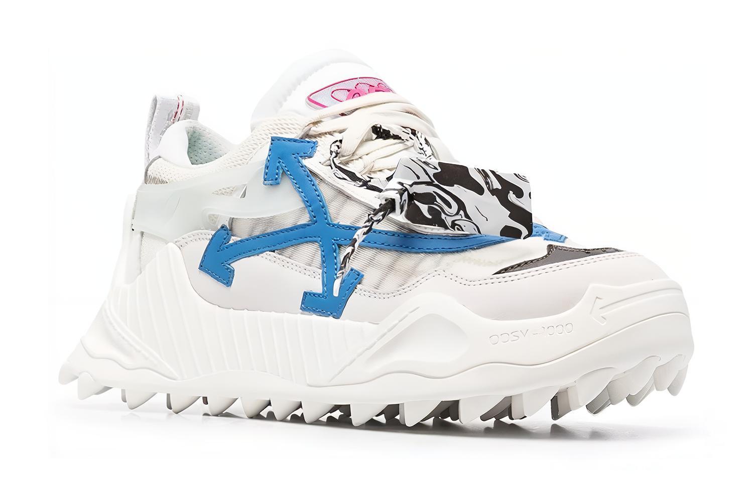 Off-White ODSY-1000 'White Blue' 圖 2