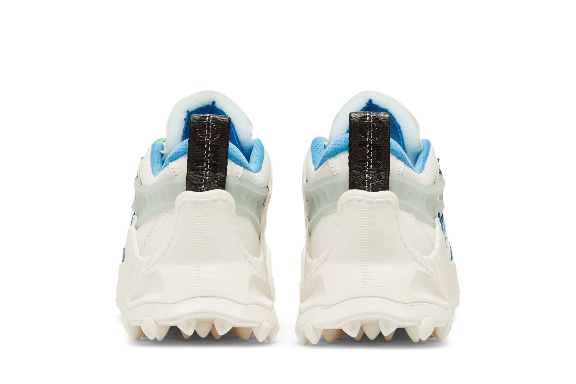 Details for OFF-WHITE 皮革 系帶 減震 低筒 運動休閒鞋 白色