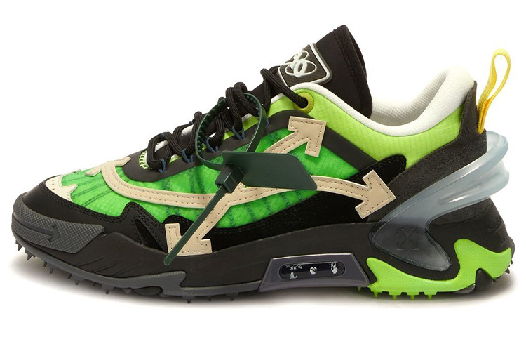 Off-White ODSY-2000 'Black Green' OMIA190F22FAB001-5561
