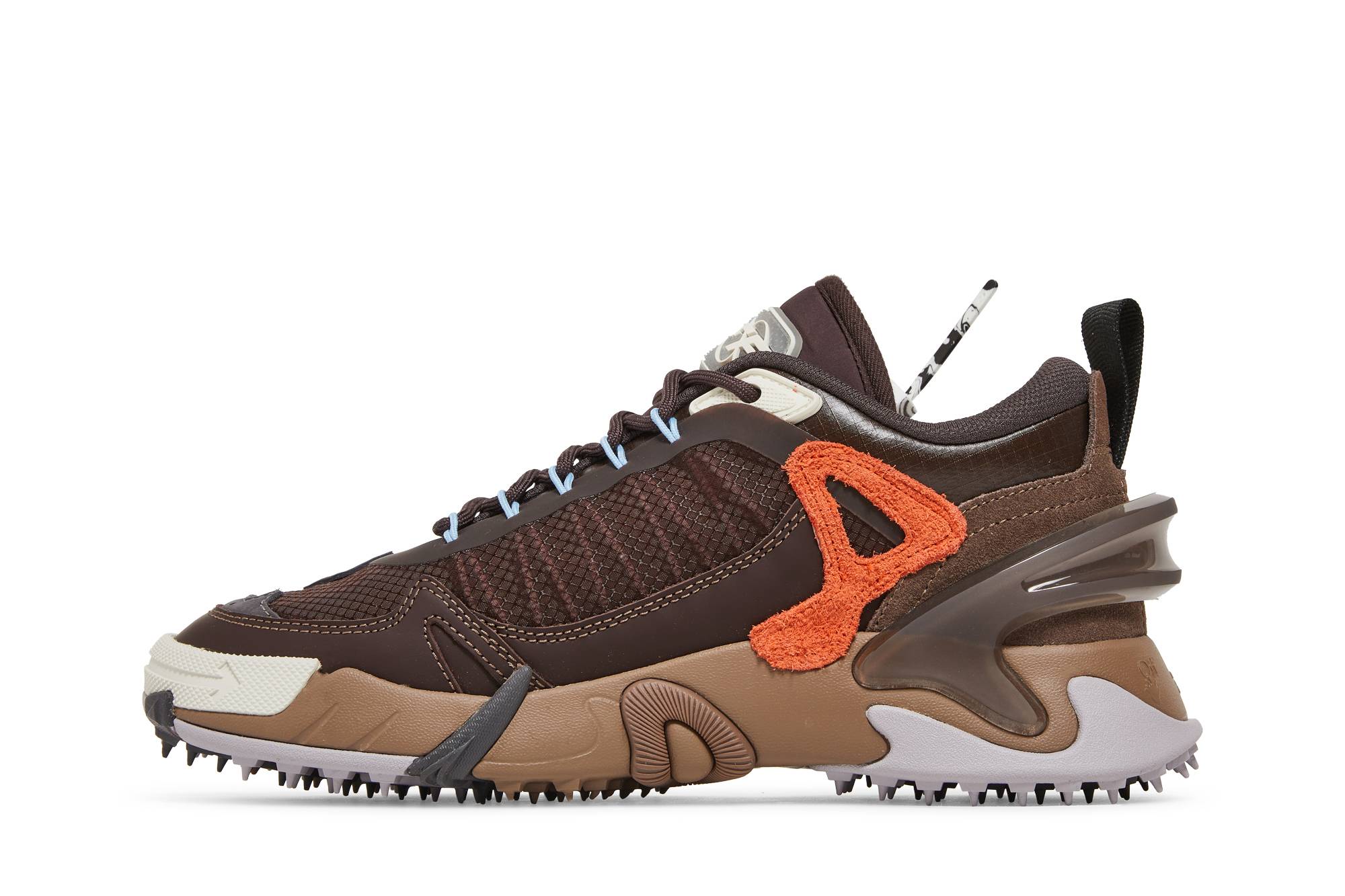 Lookbook OFF-WHITE 減震防滑耐磨 皮革運動鞋 棕色