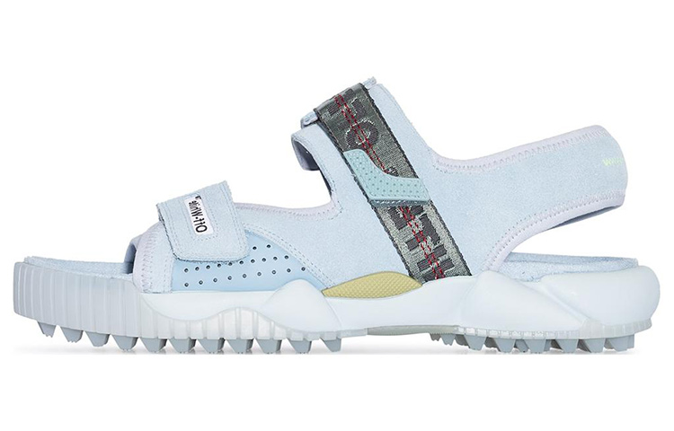 Buy Off-White Odsy Slide 'Grey Blue' OMIA169S207800203000