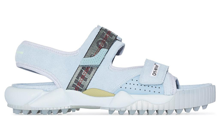 Off-White Odsy Slide 'Grey Blue' 圖 2