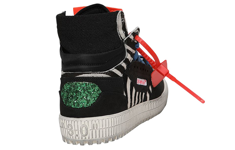 Off-White Off-Court 3.0 'Black Zebra' 圖 4