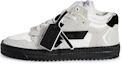 Buy Off-White 中帮运动鞋 '白灰' OMIA244S24LEA0010510
