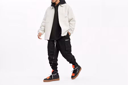 Order OFF-WHITE 百搭休閒 高幫時尚板鞋 黑色