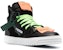 Off-White Off-Court 3.0 Tinggi 'Hitam Jingga' OMIA065C99LEA003-1020