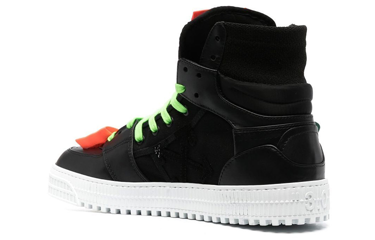 Shop Off-White Off-Court 3.0 High 'Negro Naranja'. OMIA065C99LEA003-1020