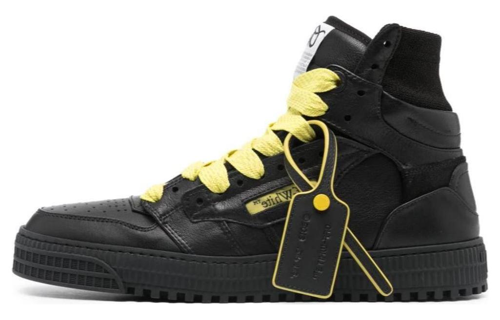 Off-White Off-Court 3.0 High 'Black Yellow' OMIA065S24LEA004-1019