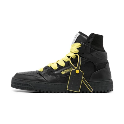 Off-White Off-Court 3.0 High 'Black Yellow'