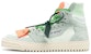 Off-White Off-Court 3.0 Tinggi 'Mint Hijau' OMIA065F22LEA002-5151