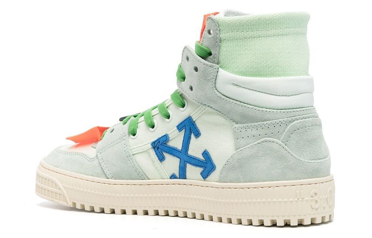 Shop 오프화이트 오프코트 3.0 하이 '민트그린' OMIA065F22LEA002-5151