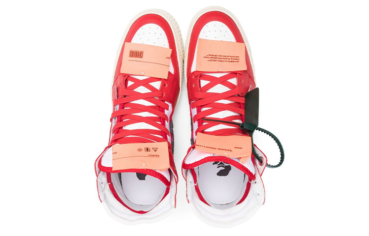 Off-White Off-Court 3.0 High 'Red White' 圖 3