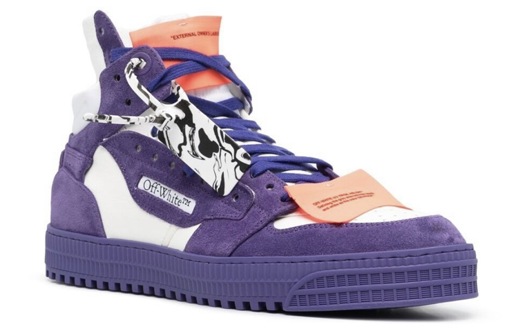 Off-White Off-Court 3.0 High 'Violet Grey' 圖 2