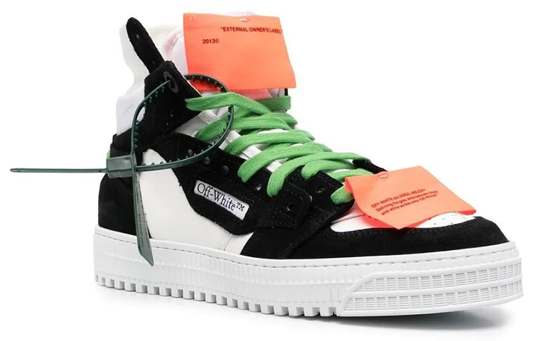 Off-White Off-Court 3.0 High 'White Black Green' 圖 2