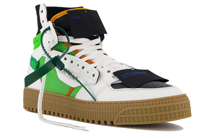 Off-White Off-Court 3.0 High 'White Black Green' 圖 3