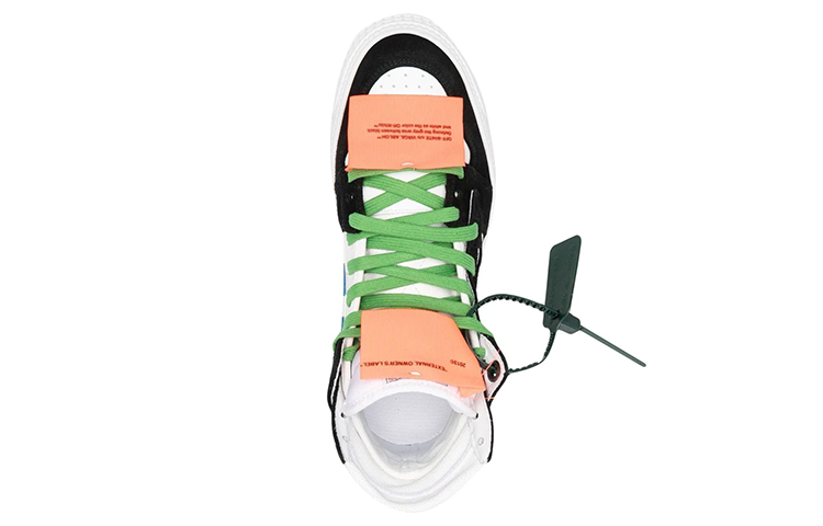 Off-White Off-Court 3.0 High 'White Black Green' 圖 4