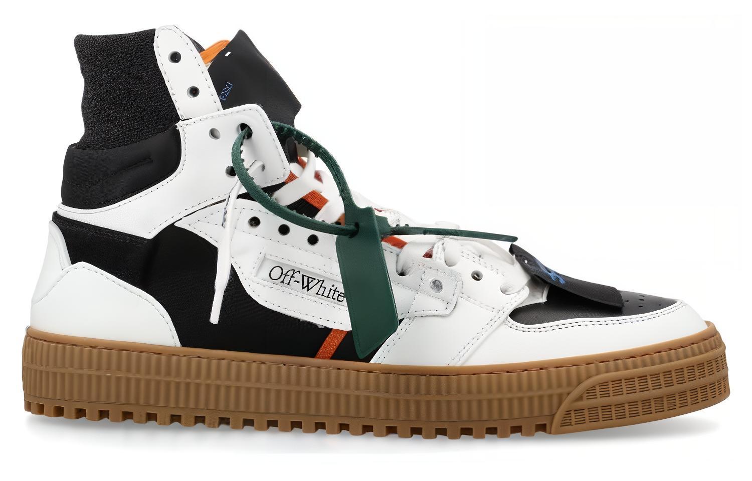 Off-White Off-Court 3.0 High 'White Black Tangerine' 圖 2