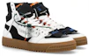 Lookbook Off-White Off-Court 3.0 High 'Putih Hitam Oranye' OMIA065F23LEA0021001