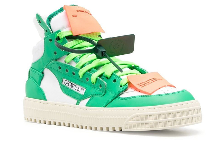 Off-White Off-Court 3.0 High 'White Green' 圖 2