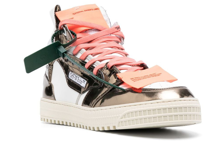 Order 오프화이트 오프코트 3.0 하이 '화이트 건메탈' (Off-White Off-Court 3.0 High 'White Gunmetal') OMIA065S23LEA004-0177