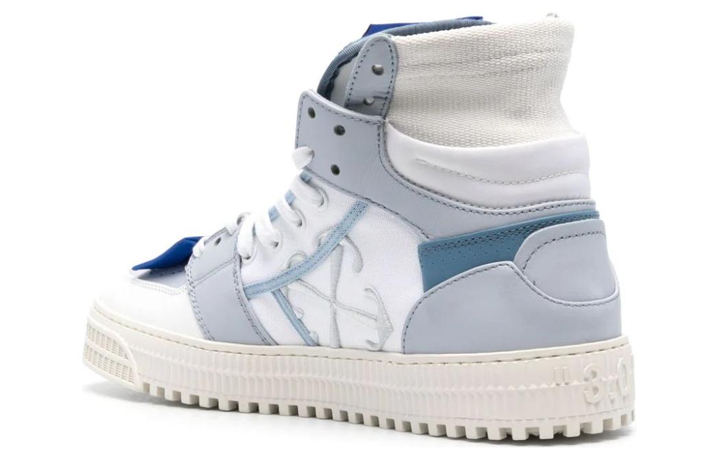 Lookbook 오프화이트 오프코트 3.0 하이 '화이트 라이트 블루' OMIA065S24LEA001-4001