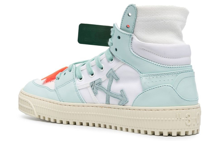 Shop Off-White Off-Court 3.0 Tinggi 'Putih Biru Muda' OMIA065F22LEA0010151