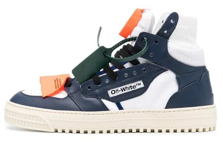 Buy Off-White Off-Court 3.0 High 'Blanco Azul Marino' OMIA065F22LEA0010142
