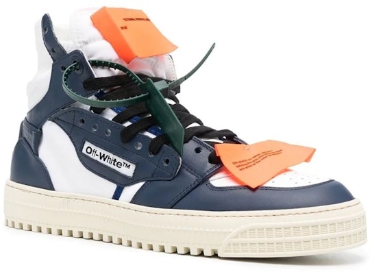 Off-White Off-Court 3.0 高帮篮球鞋 '白色海军蓝' OMIA065F22LEA0010142 Lookbook Off-White Off-Court 3.0 高帮篮球鞋 '白色海军蓝' OMIA065F22LEA0010142